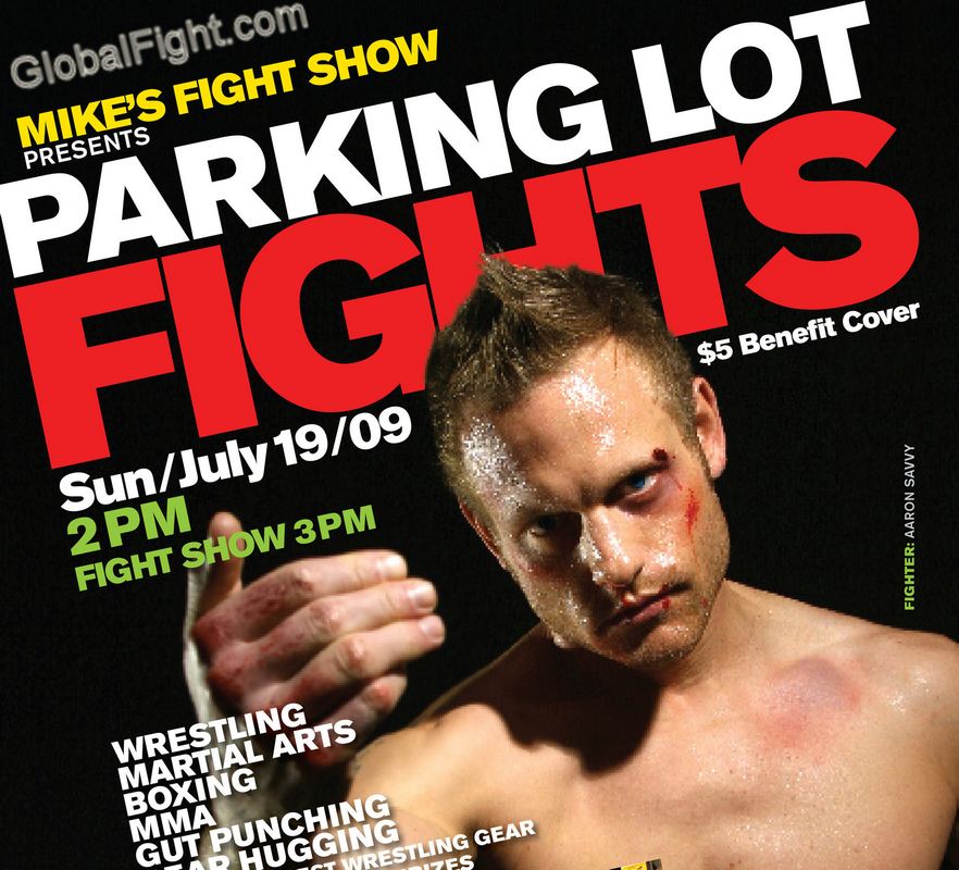 MMA parking lot fights SHOWS VIDEO TAPED MATCHES